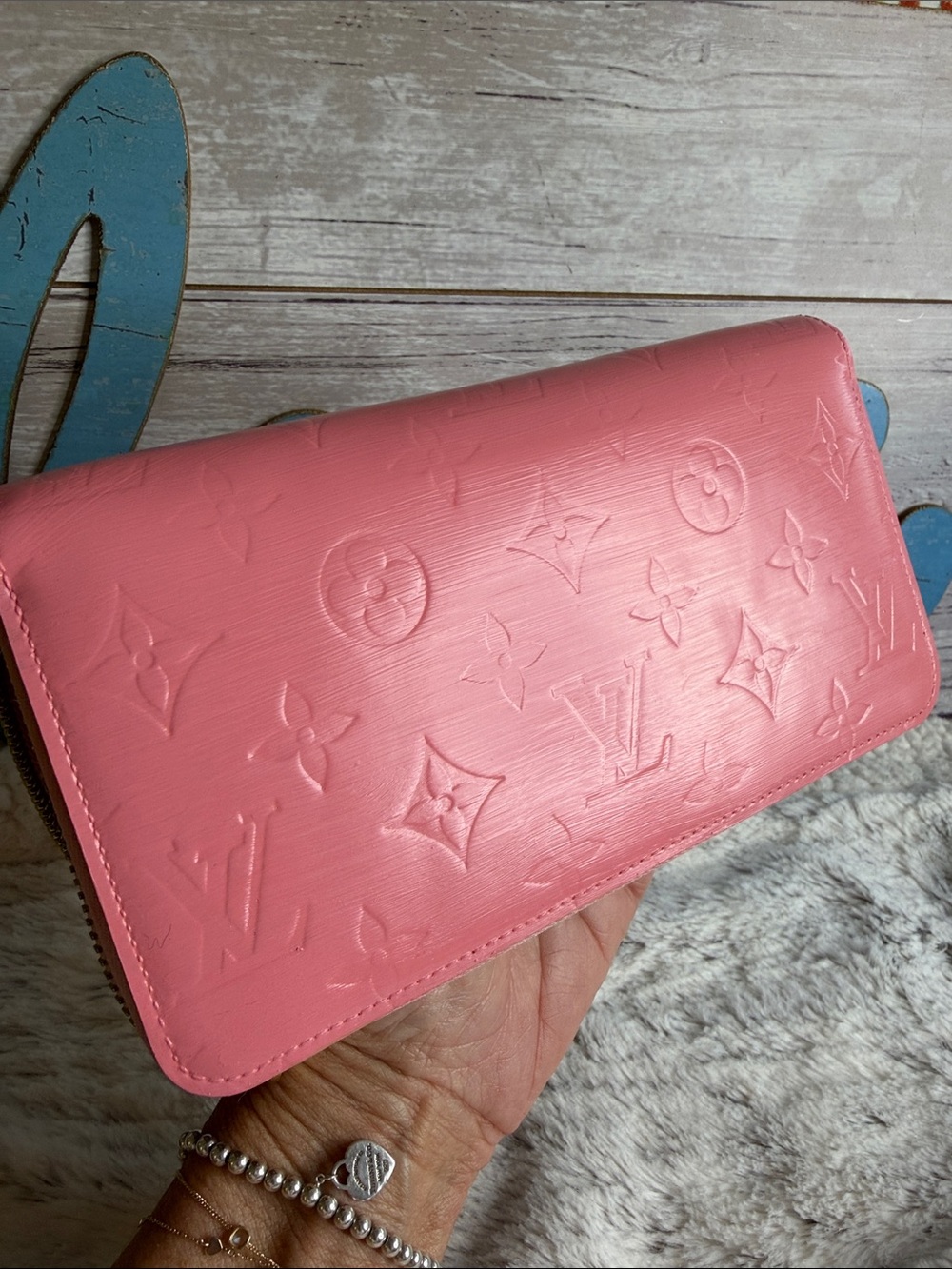 AUTHENTIC LOUIS VUITTON SPAIN PINK BALLERINE ZIPPY WALLET - Picture 7 of 16